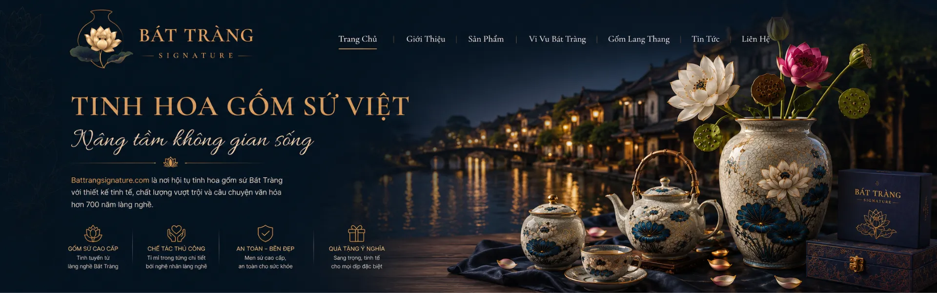 Gốm Sứ Decor Cao Cấp