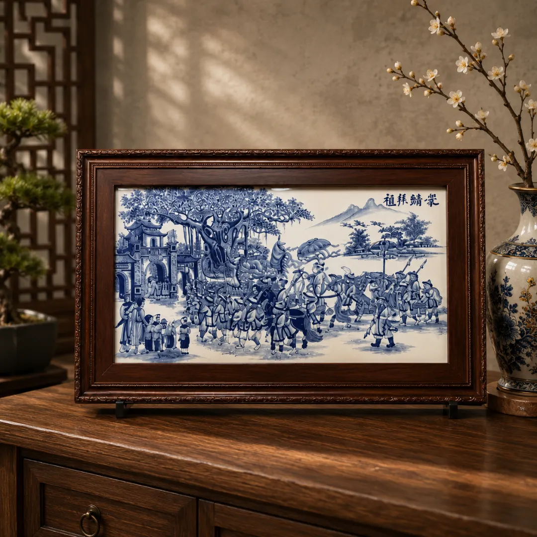 Tranh Gốm Sứ